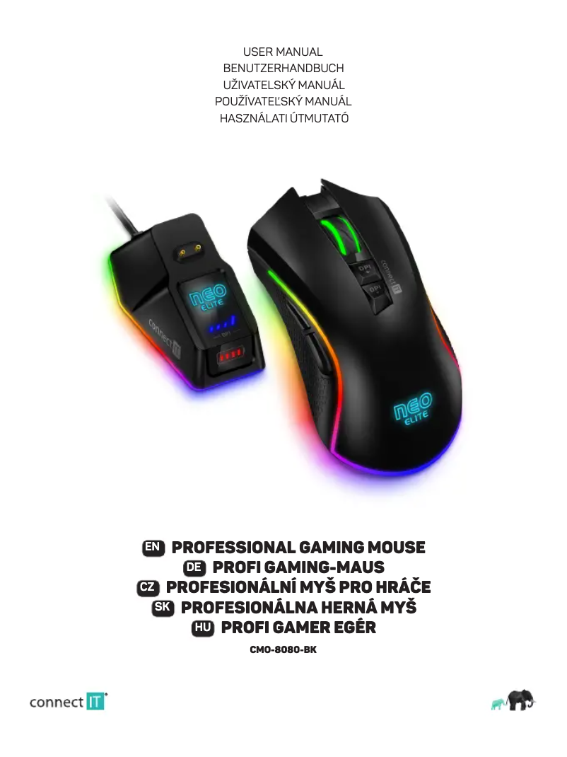 Page n°1 - Manuel utilisateur Connect IT Neo Elite