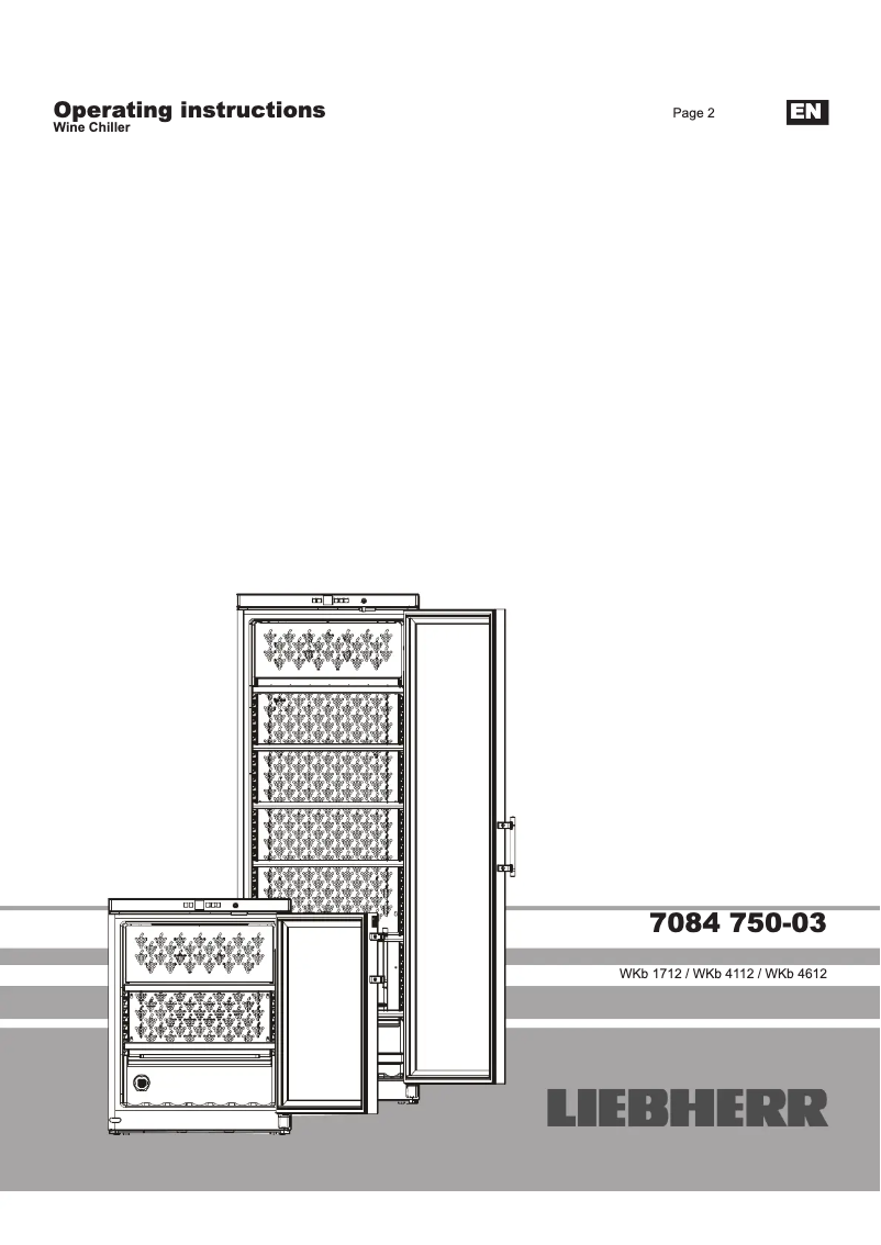Image de la première page du manuel de l'appareil WKb 4112