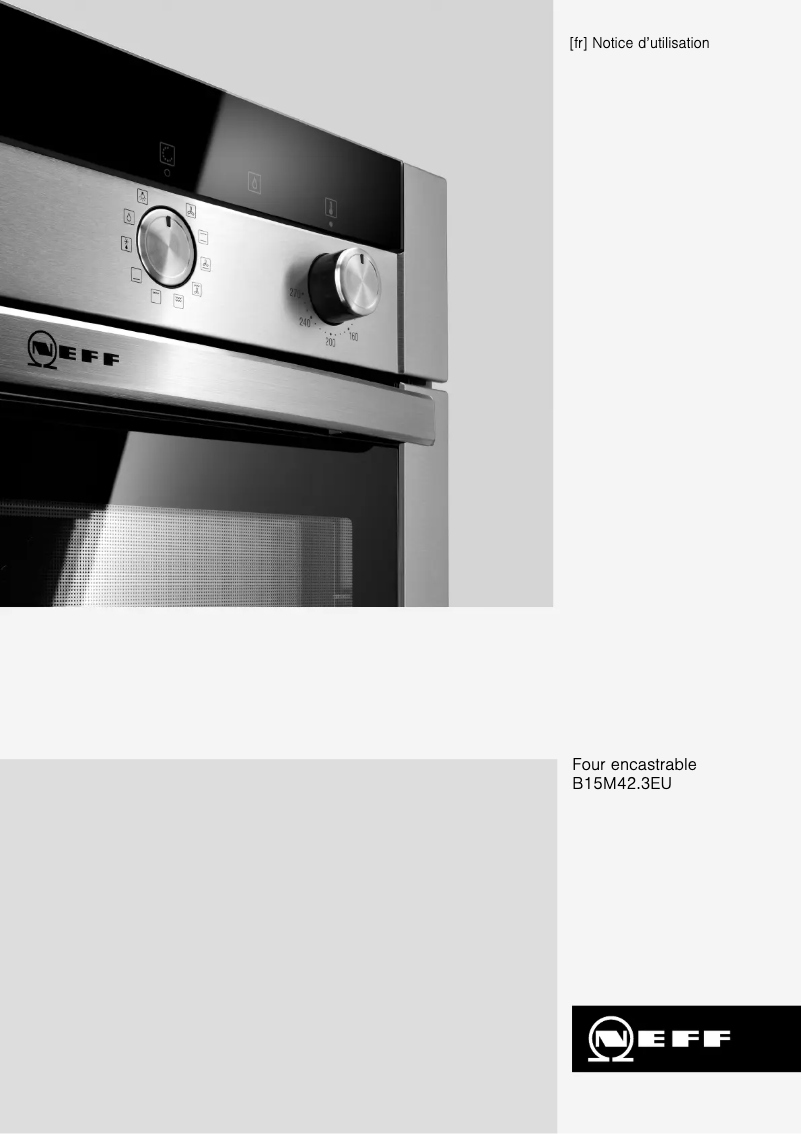 Page n°1 - Mode d'emploi Neff B15M42N3EU