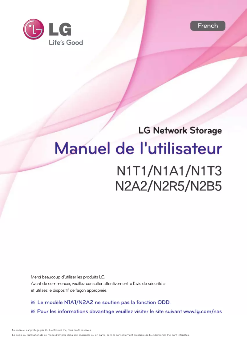 Image de la première page du manuel de l'appareil N1T1DD1