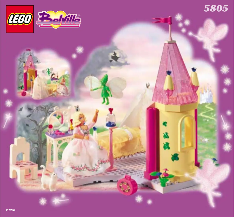 Page n°1 - Manuel utilisateur Lego PRINCESS ROOM