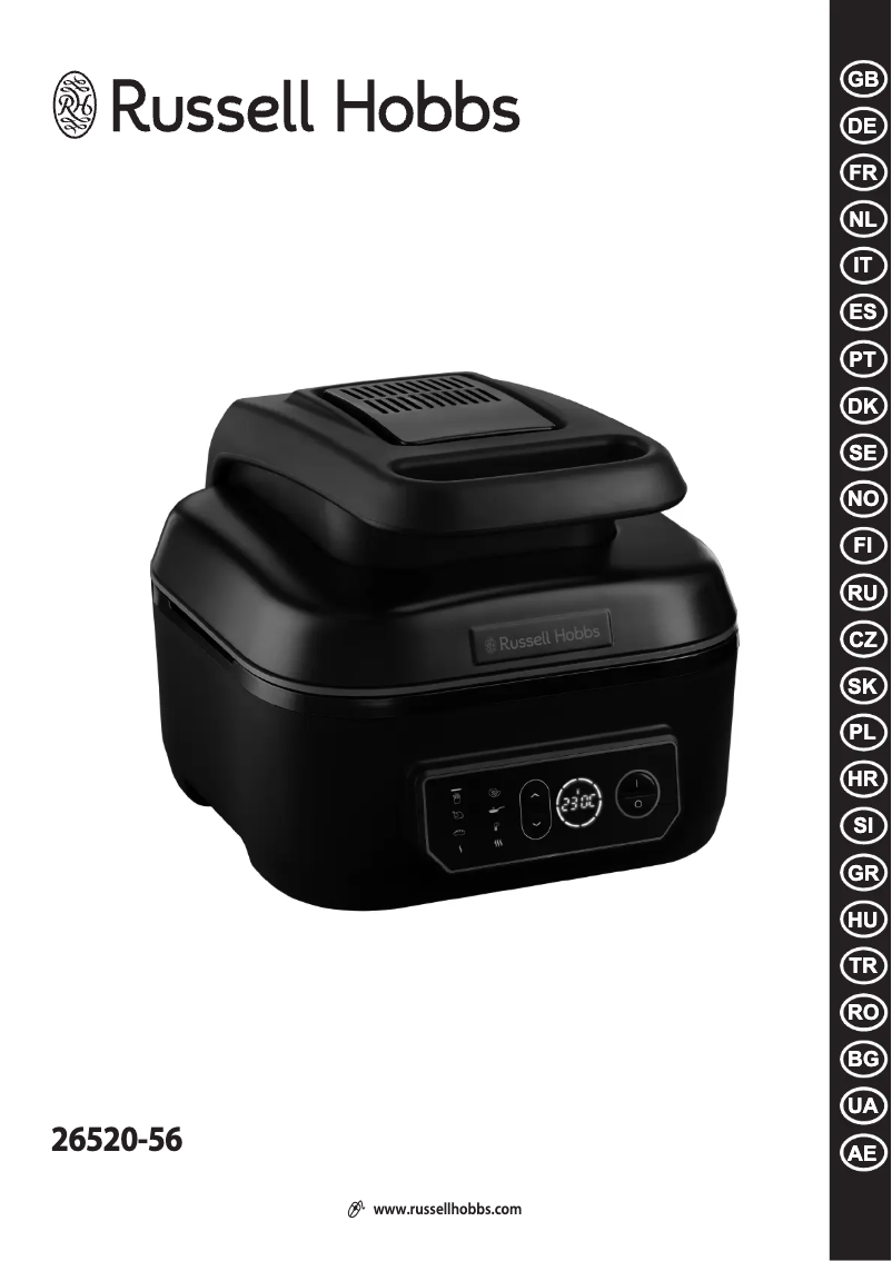 Page n°1 - Manuel utilisateur Russell Hobbs 26520-56