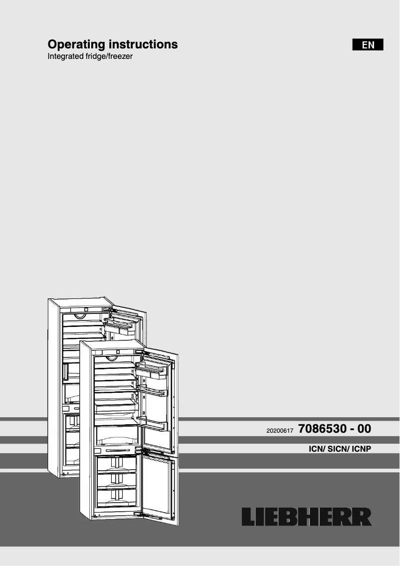 Page n°1 - Manuel utilisateur Liebherr SICN 3356