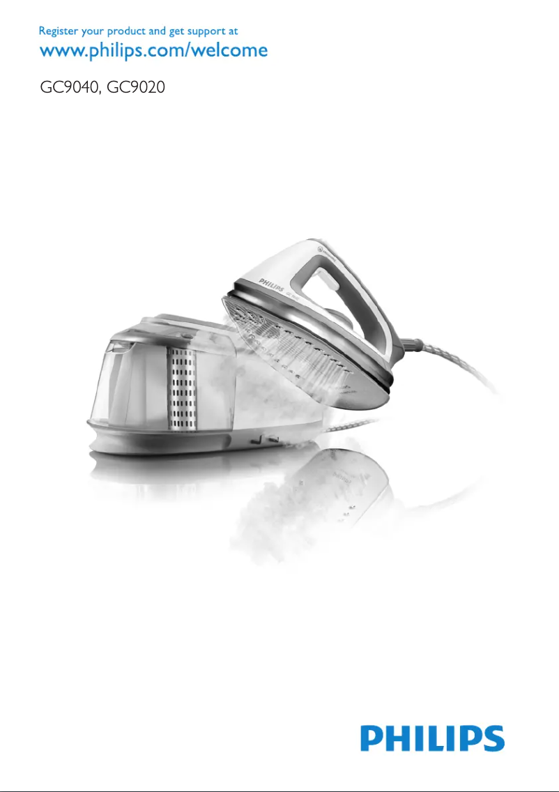 Image de la première page du manuel de l'appareil GC9040
