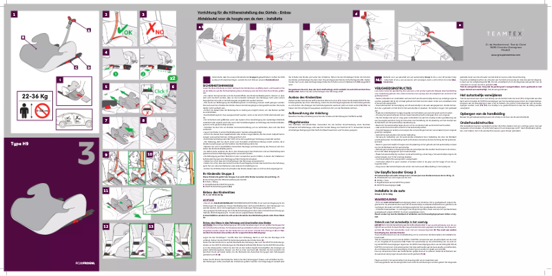 Imagen de la primera página del manual del dispositivo Topo Easyfix First Silver