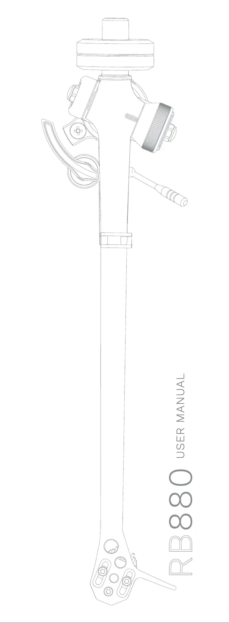 Page 1 de la notice Manuel utilisateur Rega RB880