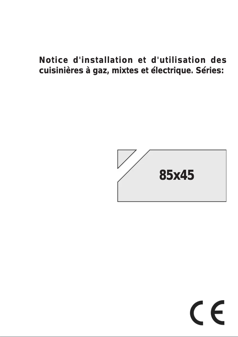 Image de la première page du manuel de l'appareil 4CA40PBUT