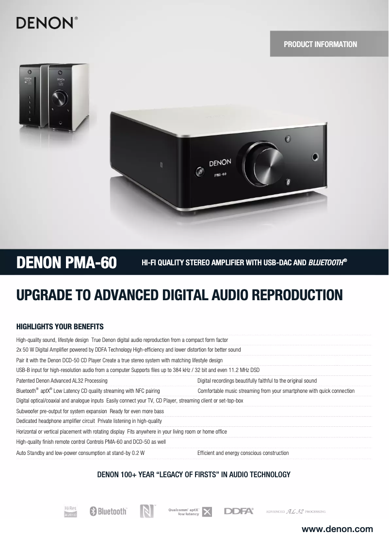 Image de la première page du manuel de l'appareil PMA-60