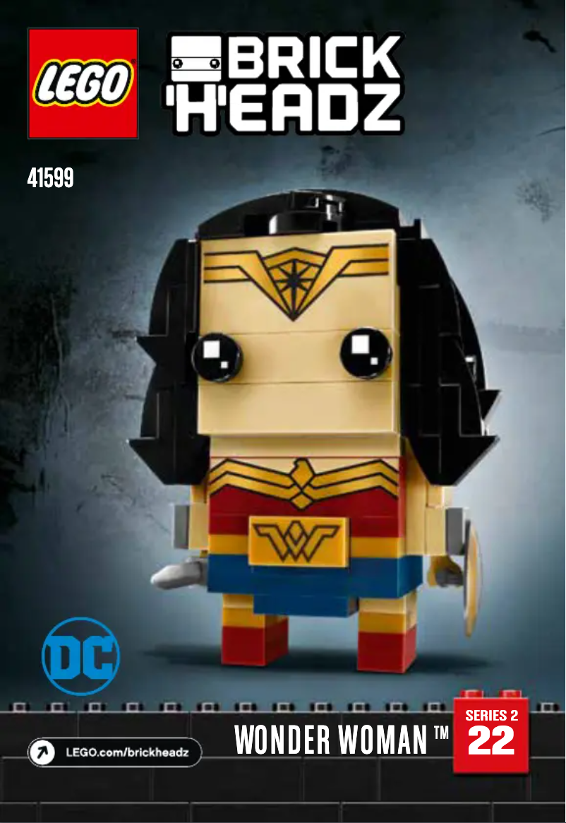 Image de la première page du manuel de l'appareil Brickheadz 41599