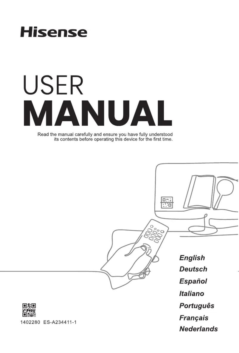 Page n°1 - Manuel utilisateur Hisense 75E77NQTUK PRO