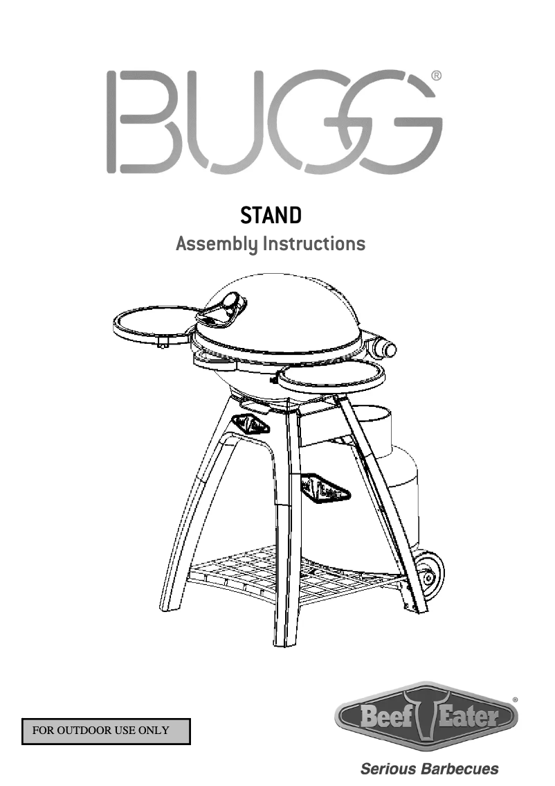 Page n°1 - Guide d'installation BeefEater Bugg BB49924