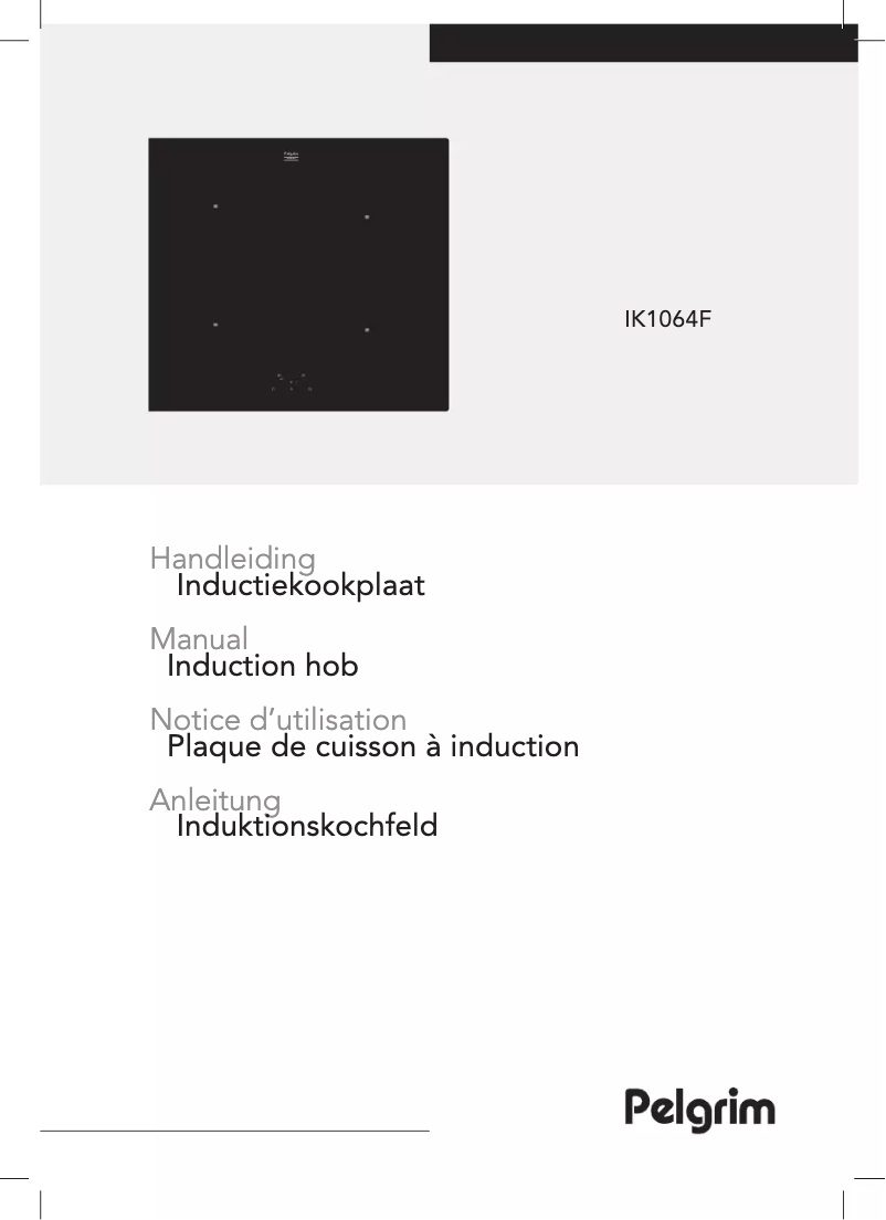 Page n°1 - Manuel utilisateur Pelgrim IK1064F