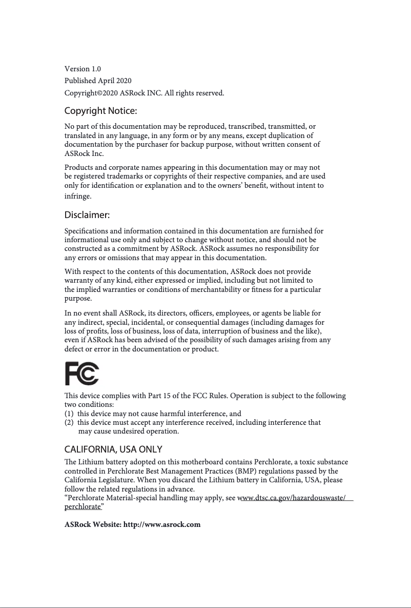 Image de la première page du manuel de l'appareil H410M-HVS