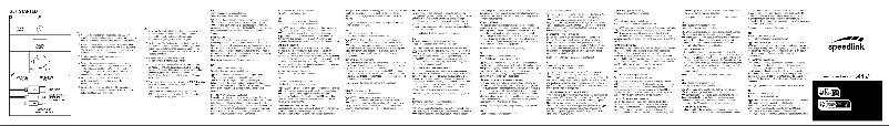 Page n°1 - Manuel utilisateur Speed-Link Gravity