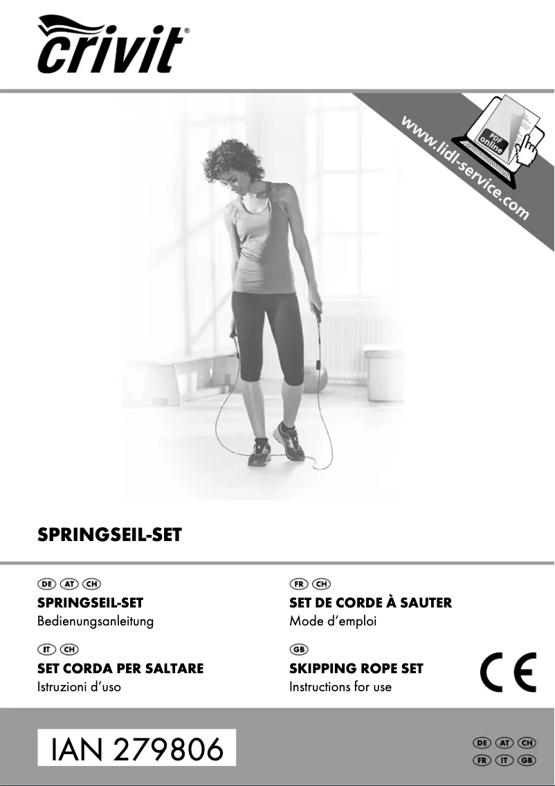 Image de la première page du manuel de l'appareil IAN 279806