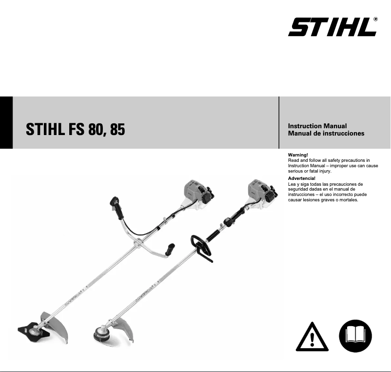 Página 1 del manual Manual de usuario Stihl FS 85
