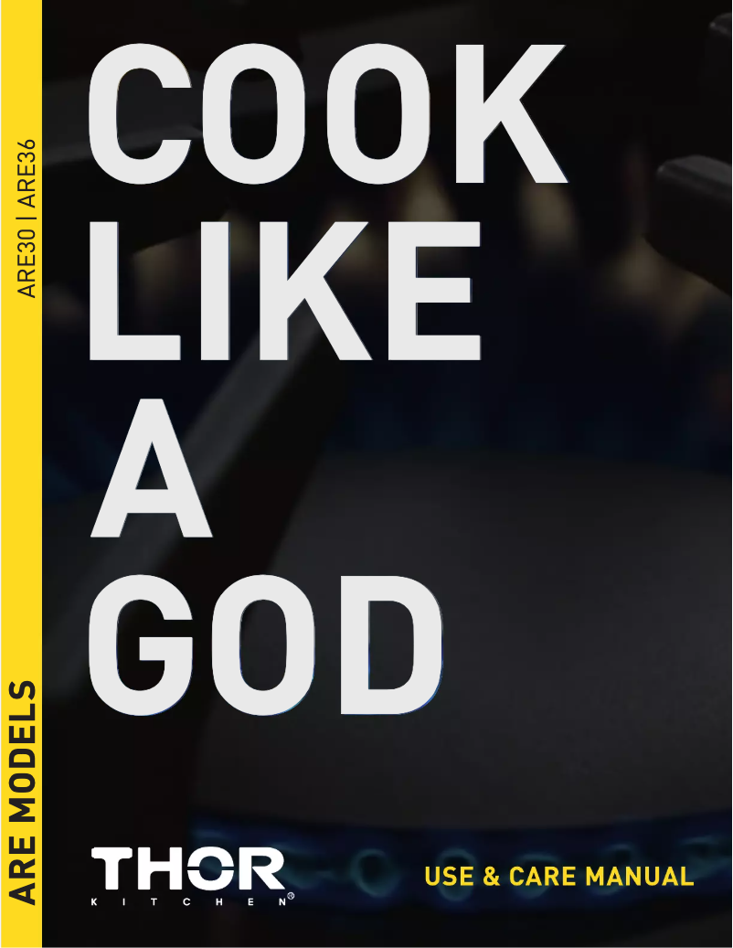 Imagen de la primera página del manual del dispositivo ARE36