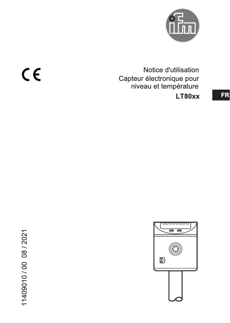 Page n°1 - Manuel utilisateur IFM LT8024