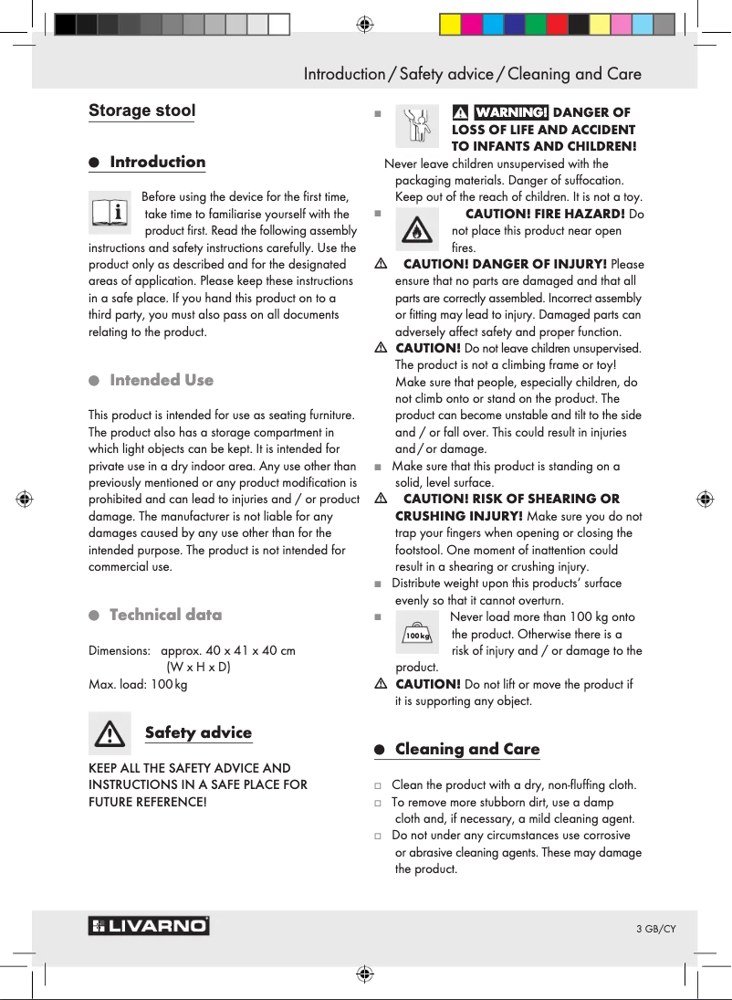 Imagen de la primera página del manual del dispositivo Z30428A