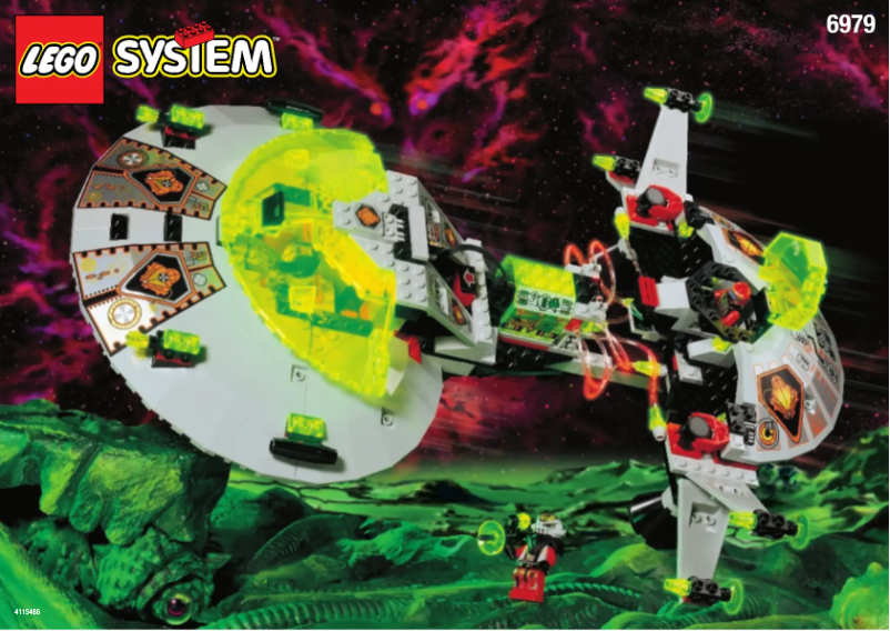 Page n°1 - Manuel utilisateur Lego SUPER FOS ENERGY SPACESHIP