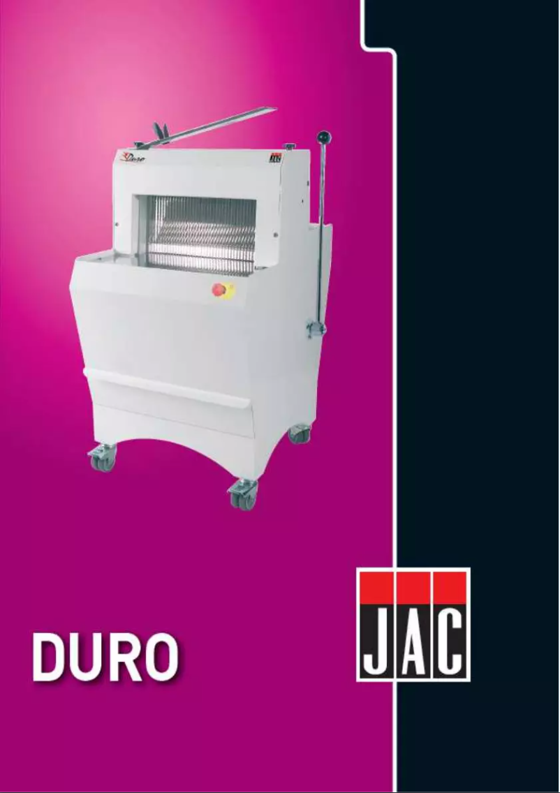 Image de la première page du manuel de l'appareil Duro