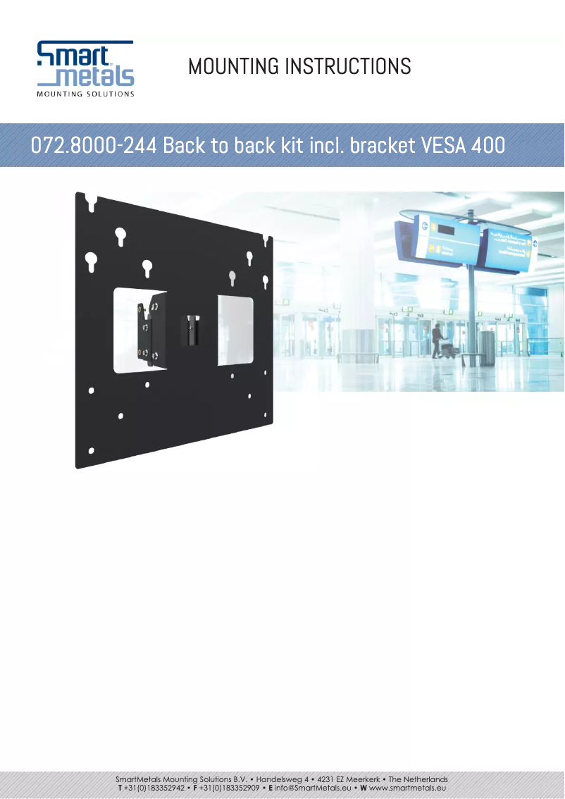 Image de la première page du manuel de l'appareil 072.8000-244