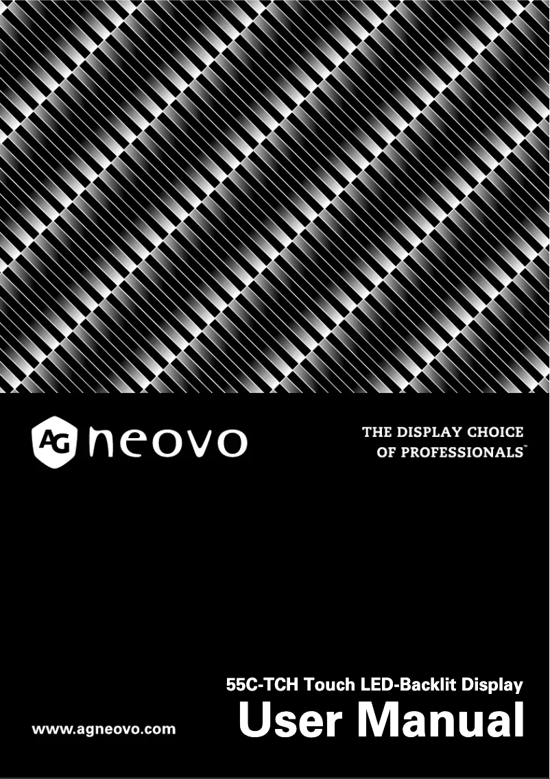 Image de la première page du manuel de l'appareil 55C-TCH