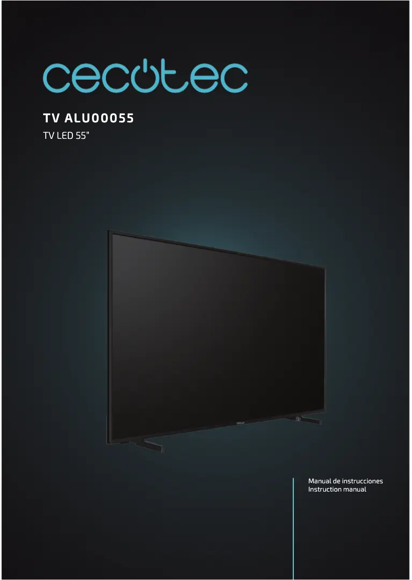 Page 1 de la notice Manuel utilisateur Cecotec ALU00055