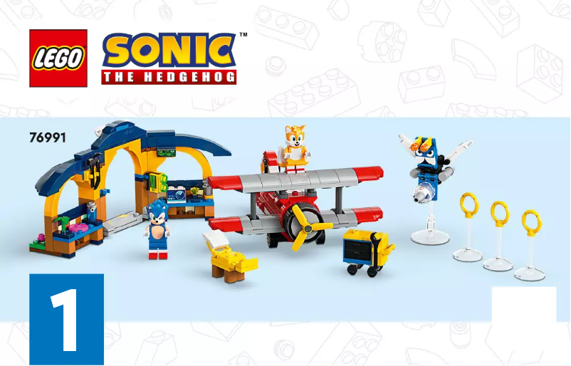 Imagen de la primera página del manual del dispositivo Sonic the Hedgehog 76991