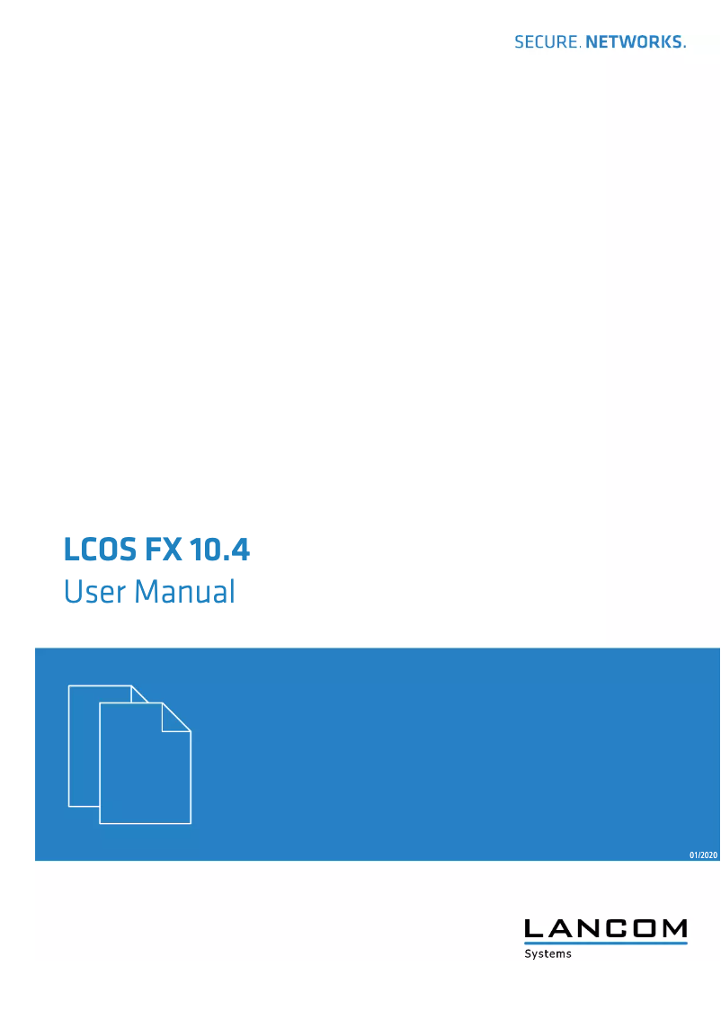 Page 1 de la notice Manuel utilisateur Lancom UF-910
