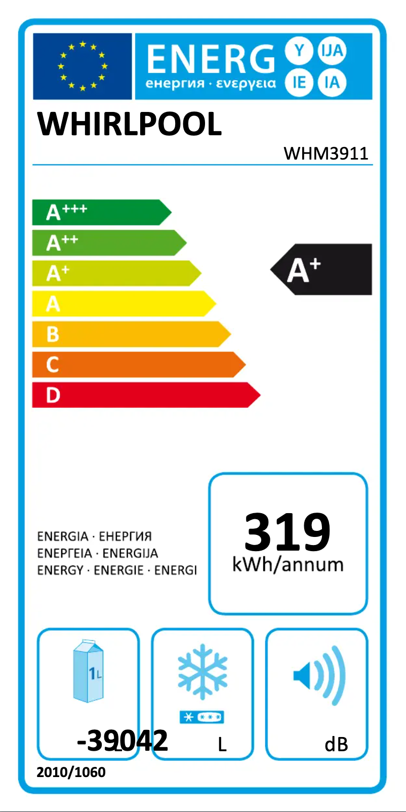 Image de la première page du manuel de l'appareil WHM 3911