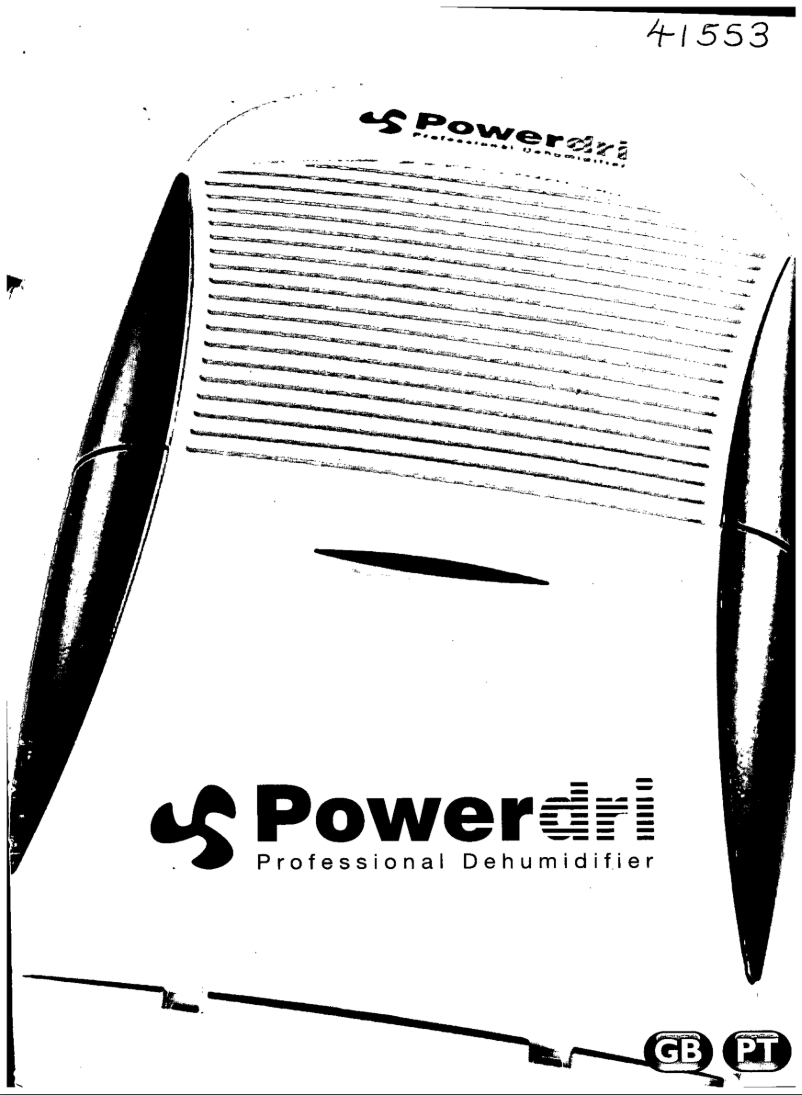 Page 1 de la notice Manuel utilisateur Ebac Powerdri