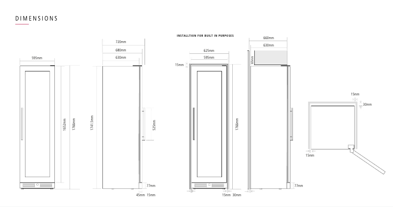 Page n°1 - Instructions / montage Caple WF1553