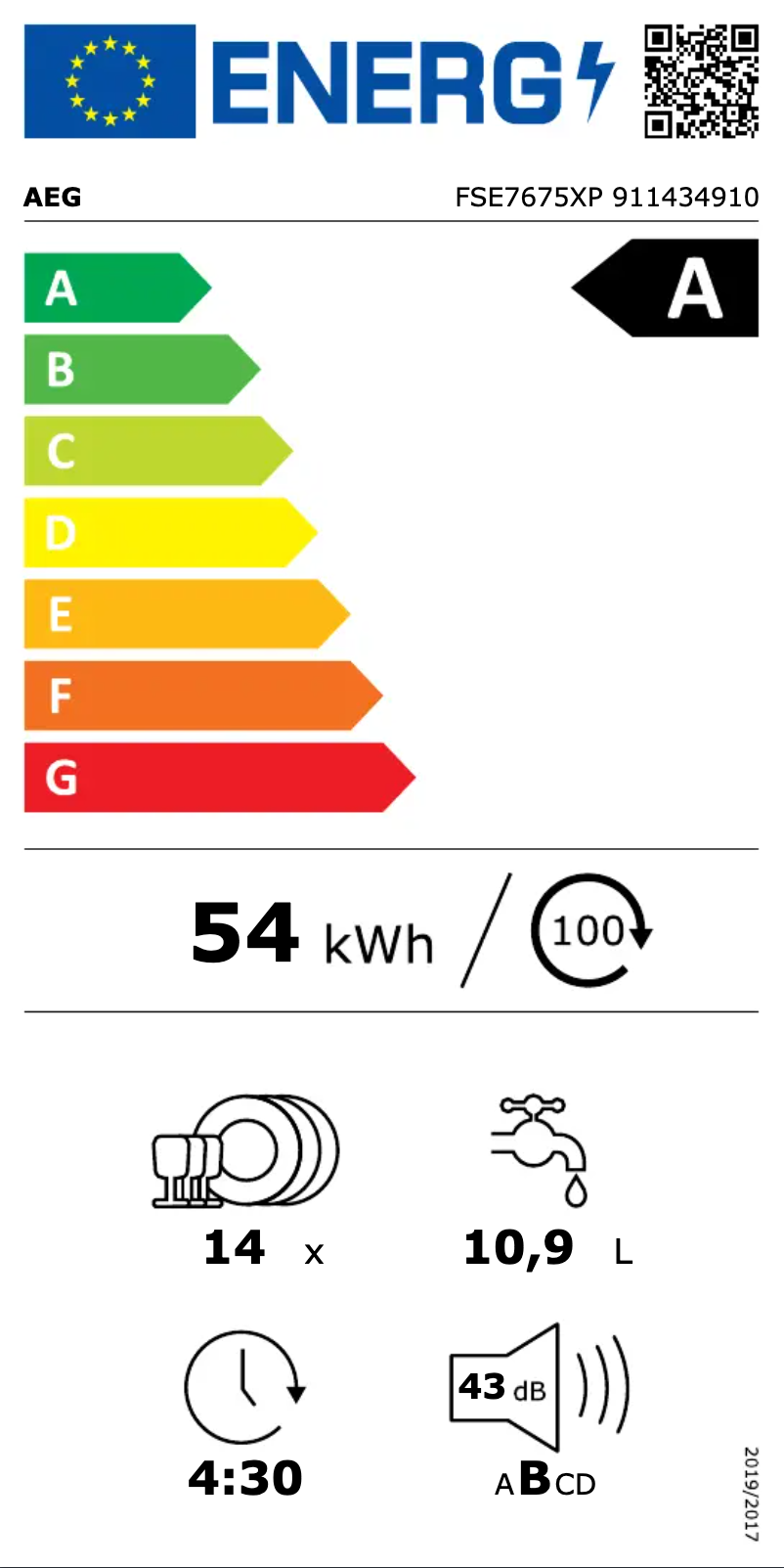 Image de la première page du manuel de l'appareil FSE7675XP