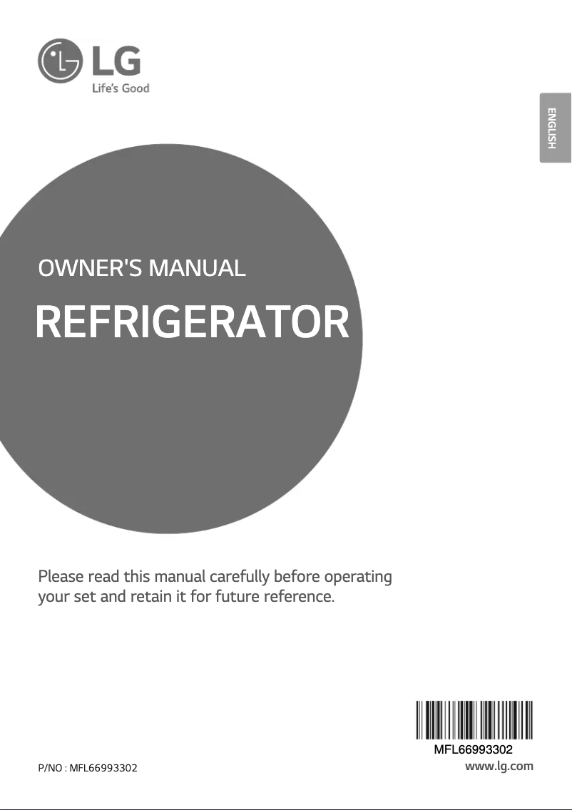 Página 1 del manual Manual de usuario LG GL-B195RSHQ