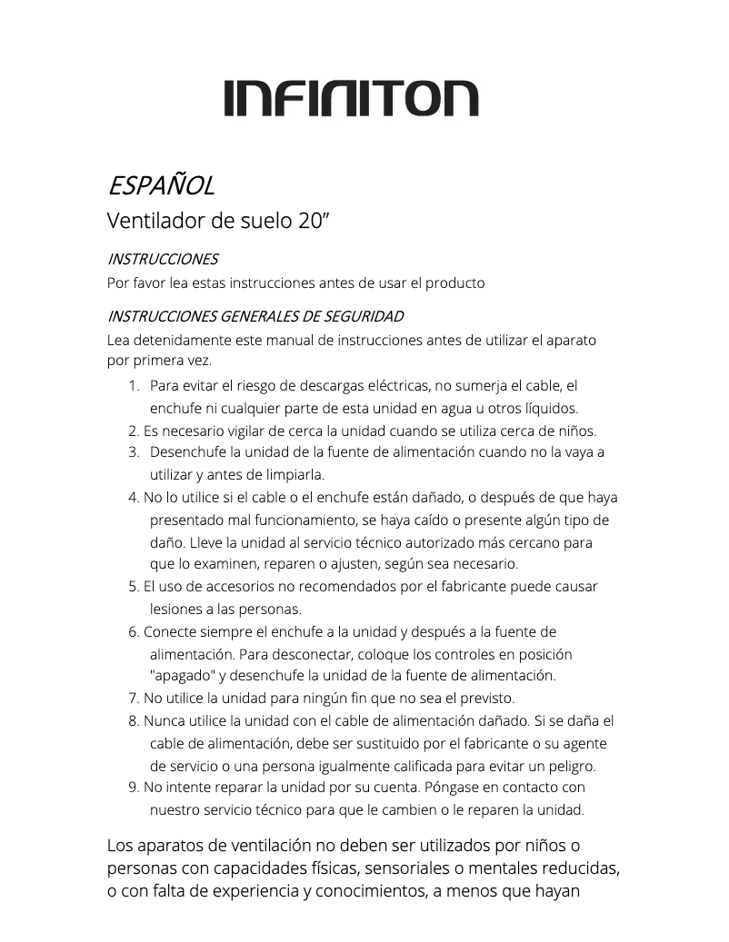 Image de la première page du manuel de l'appareil BOX-55N