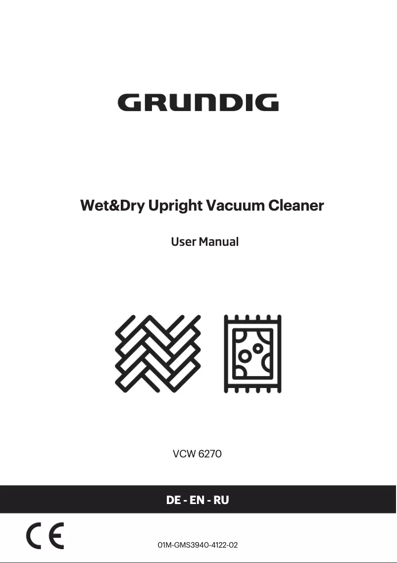 Imagen de la primera página del manual del dispositivo VCW 6270