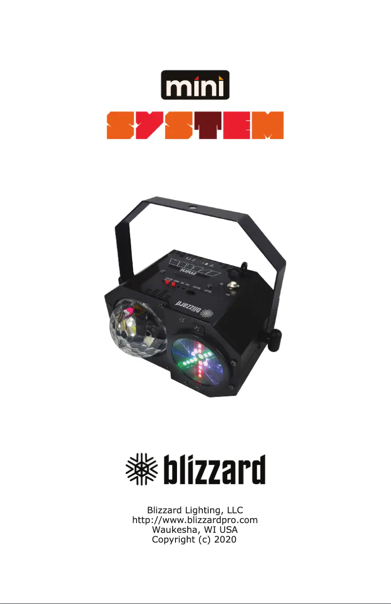 Image de la première page du manuel de l'appareil Mini System