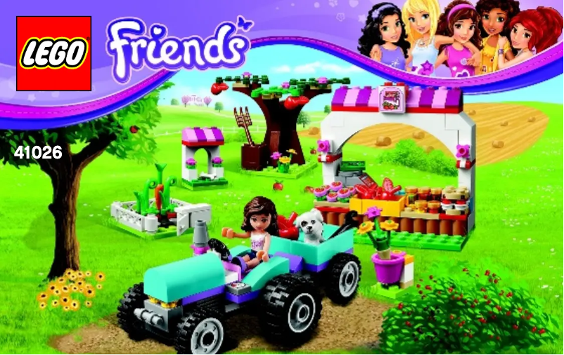Page 1 de la notice Manuel utilisateur Lego Friends 41026