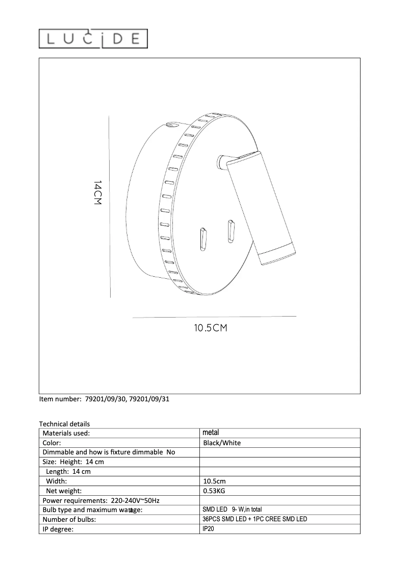 Image de la première page du manuel de l'appareil Bentjer