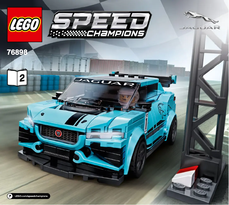 Page 1 de la notice Manuel utilisateur Lego Speed Champions 76898