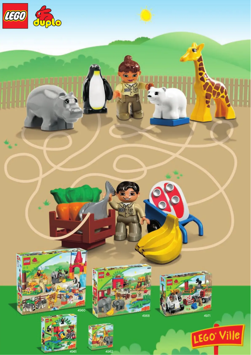 Page n°1 - Manuel utilisateur Lego Zoo Animals