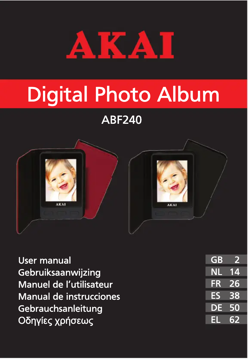 Page 1 de la notice Manuel utilisateur AKAI ABF240