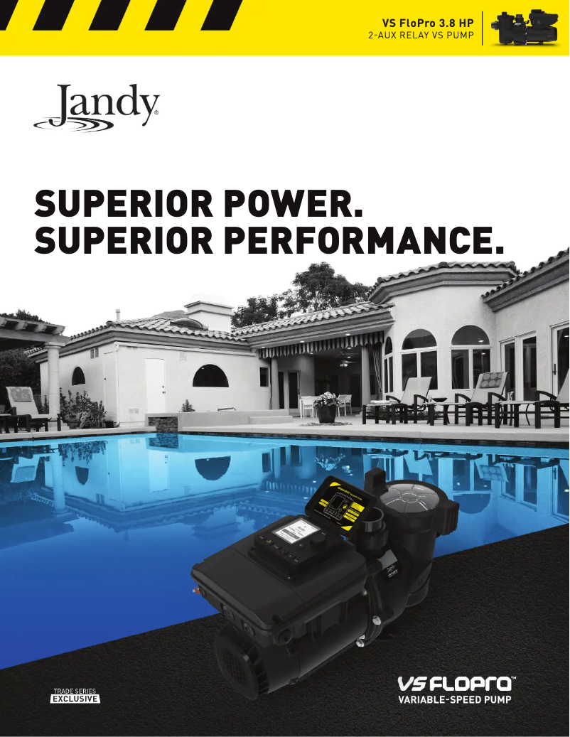 Page 1 de la notice Brochure JANDY VSFHP3802AS