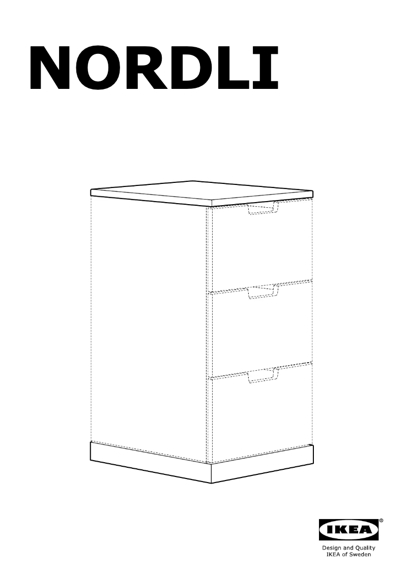 Imagen de la primera página del manual del dispositivo NORDLI 503.834.83