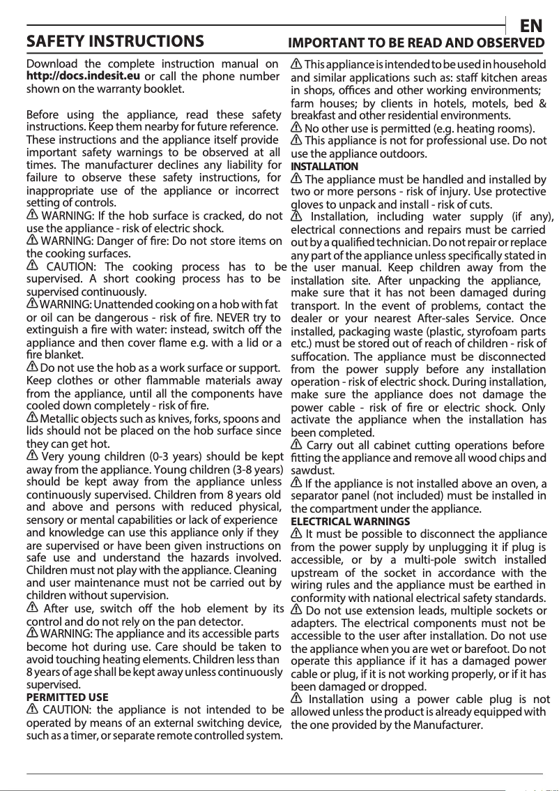 Image de la première page du manuel de l'appareil IS 19Q30 NE