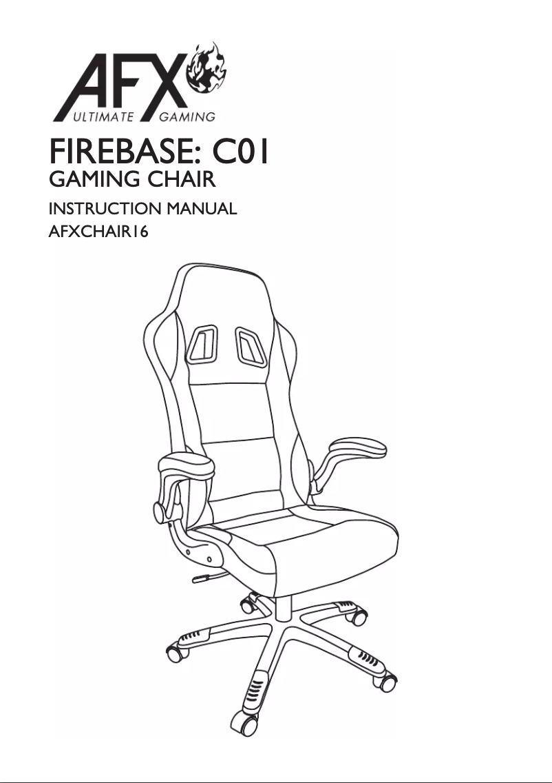 Page n°1 - Manuel utilisateur AFX CHAIR16