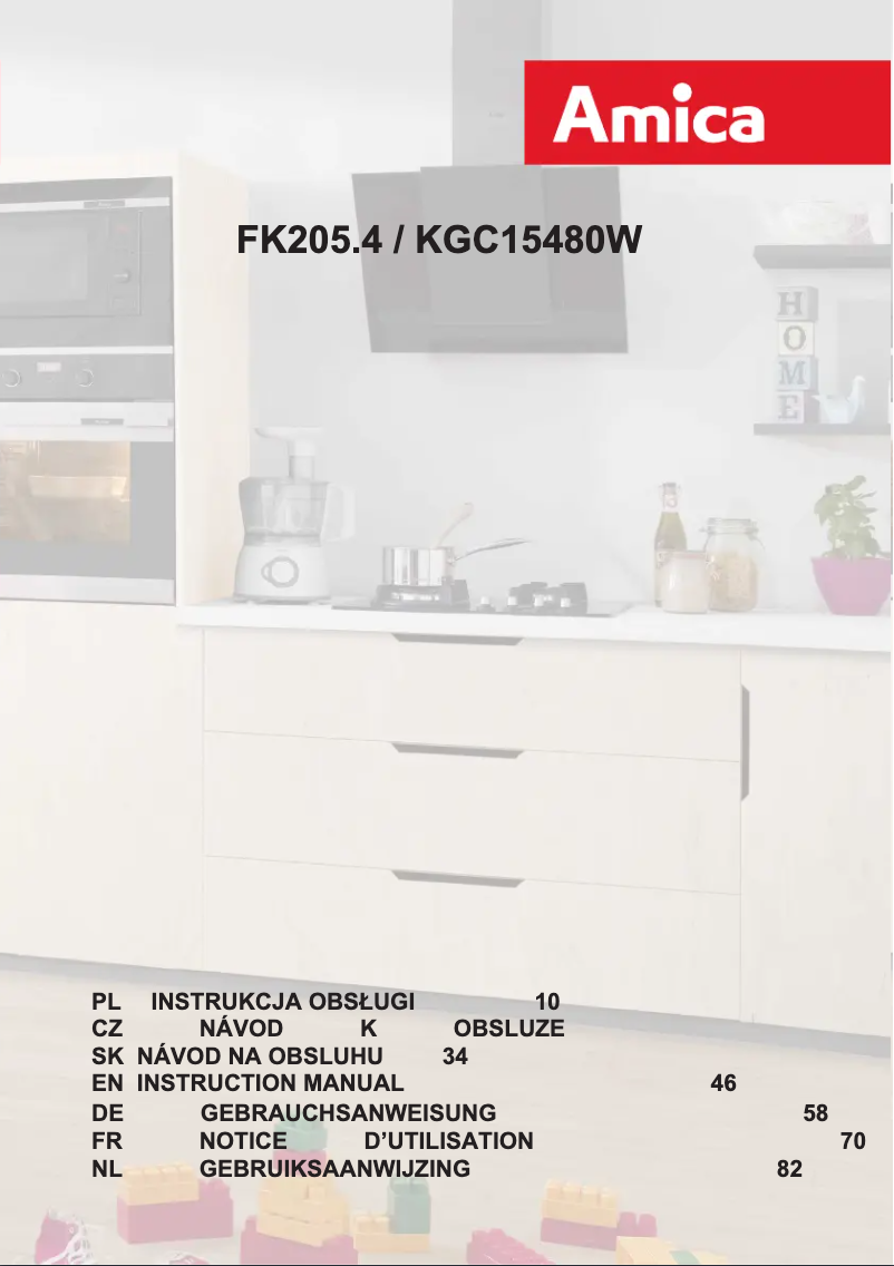 Image de la première page du manuel de l'appareil FK205.4