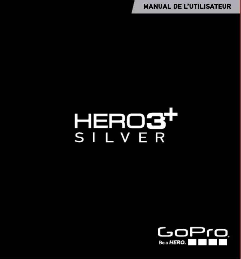 Page n°1 - Manuel utilisateur GoPro HERO 3