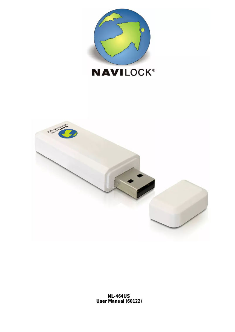 Page 1 de la notice Manuel utilisateur Navilock NL-464US